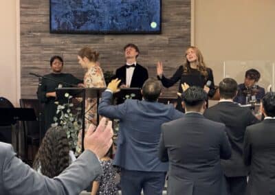 a Spirit-filled church service
